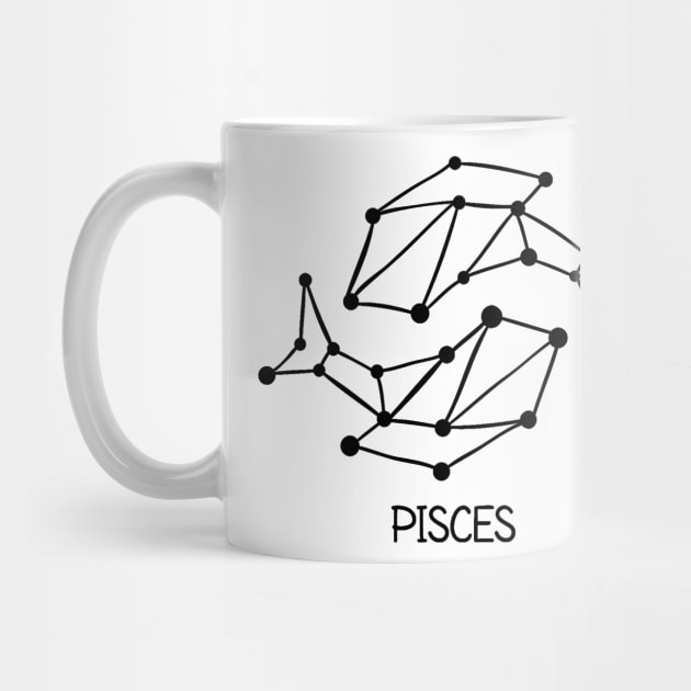 Pisces Zodiac stars by Dieowl
